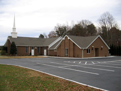 Centenary United Methodist Church. Stoneville NC Classroom Addition Wood frame and Brick Veneer